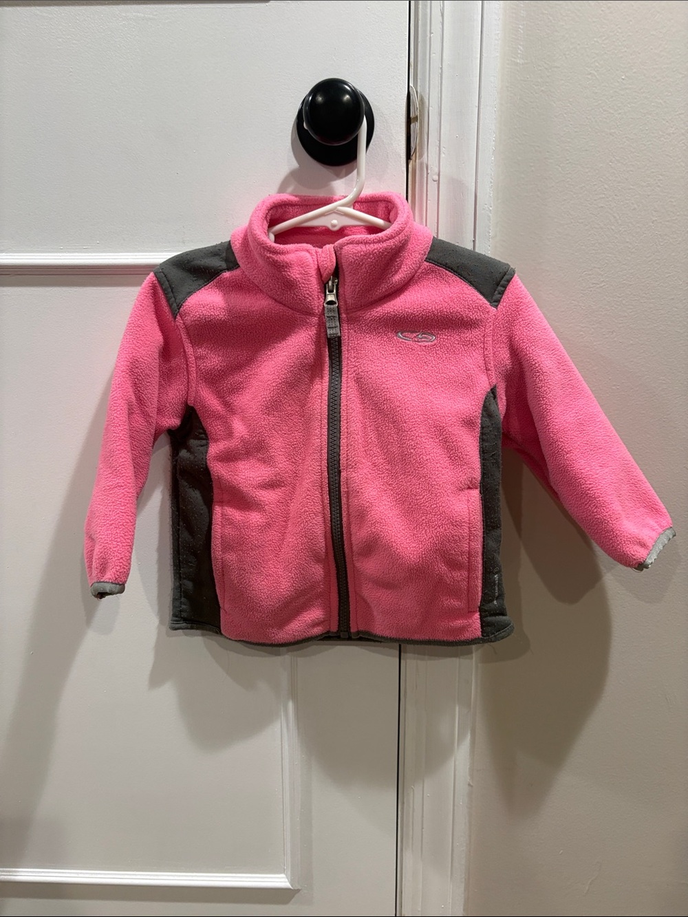 Champion Kids Pink and Gray Fleece Jacket